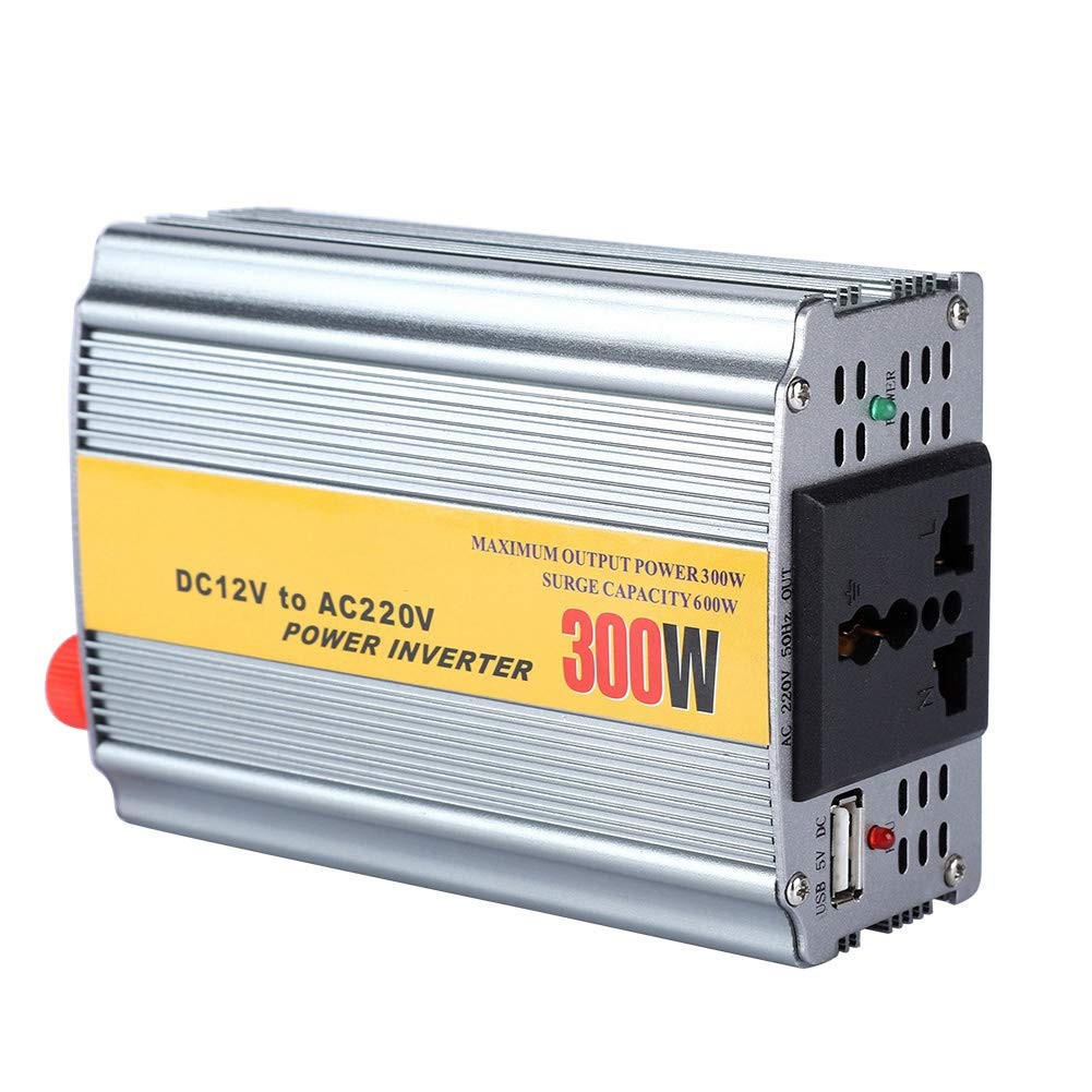 POWER INVERTER 300 watt DC 12V to AC 220V + USB Port