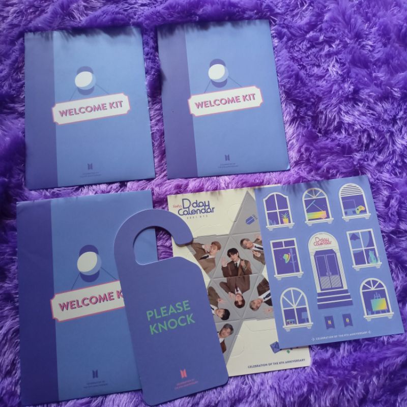 [READY] SHARING FESTA WELCOME KIT BTS FESTA D DAY CALENDER