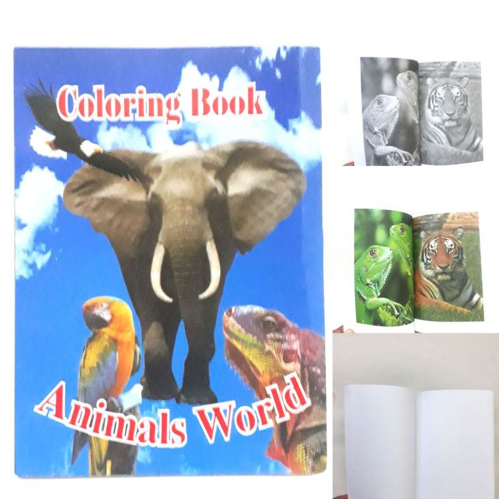 Mainan Sulap Buku - Magic Coloring Book - Buku Ajaib - Gimmick Buku - Art Alat Sulap