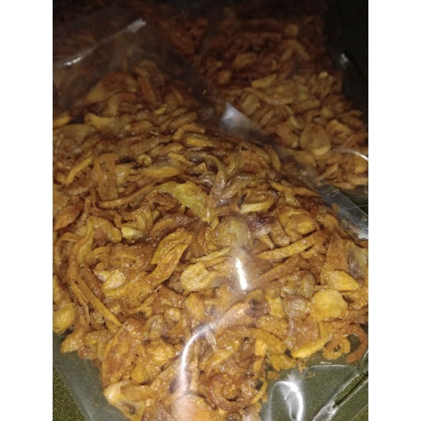 

Bawang merah goreng / brambang goreng original tanpa campuran