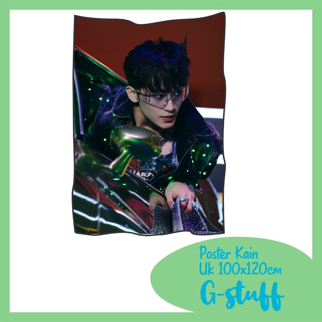 POSTER KAIN/TAPESTRY NCT 127 MARK STICKER