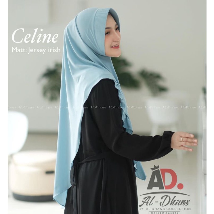 JILBAB INSTAN SELIN ALDHANS MINI REMPEL POLOS-1