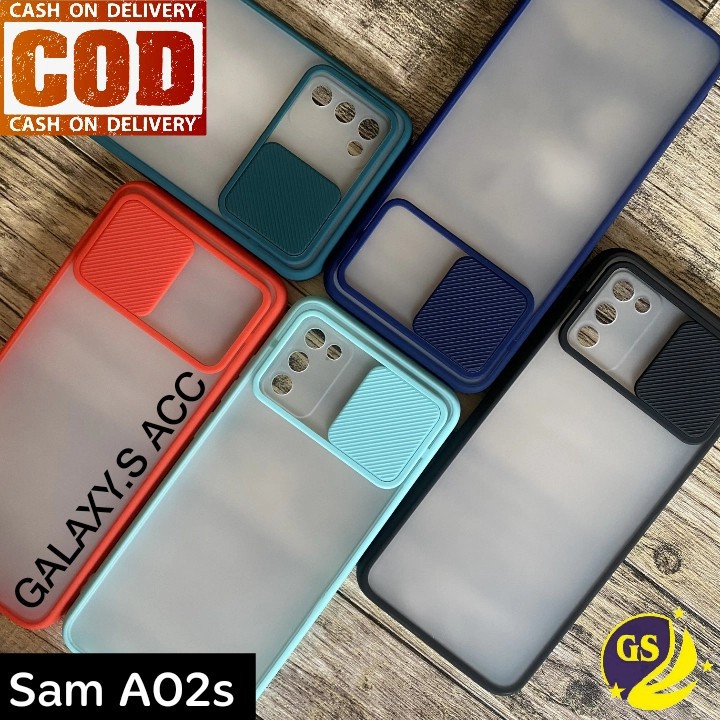 Samsung M12 A02S A12 A10S A20S A30s A50S A50 A21S A11 M11 M31 M51 A31 A51 A71 Slide Case Protection Camera Matte Candy Sliding