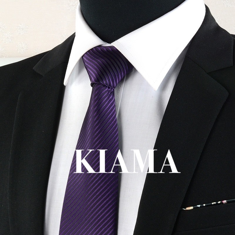 Dasi ungu Panjang Long Tie Slim 3 inch