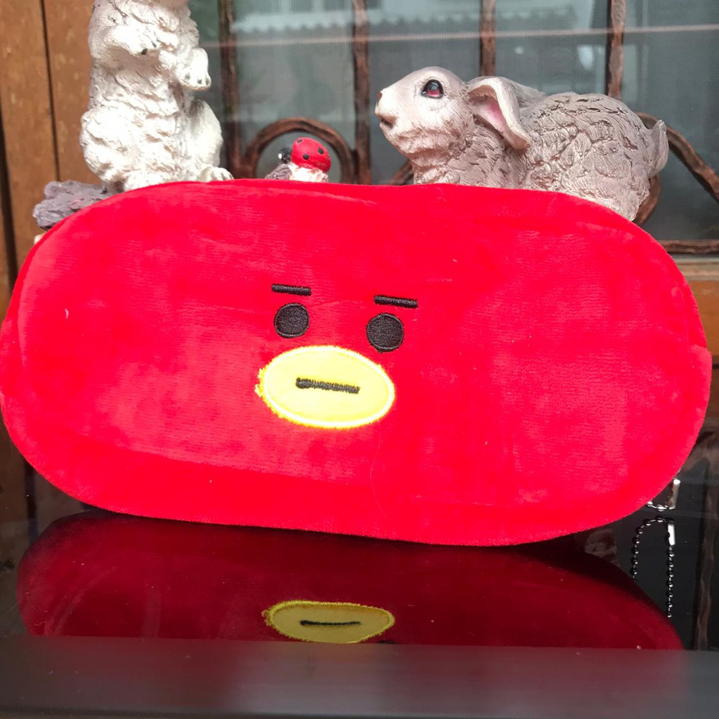 Termurah Bisa COD! Kotak Pensil Kain BT21 BANG TAN B T S Kpop Korea Army Chimmy Cooky Tata Mang Sh-Tata