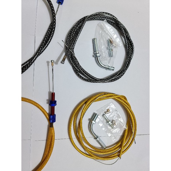 kabel kopling satu set kabel gas karbon ninja r rr vixion cb klx crf dll / tali kopling motor