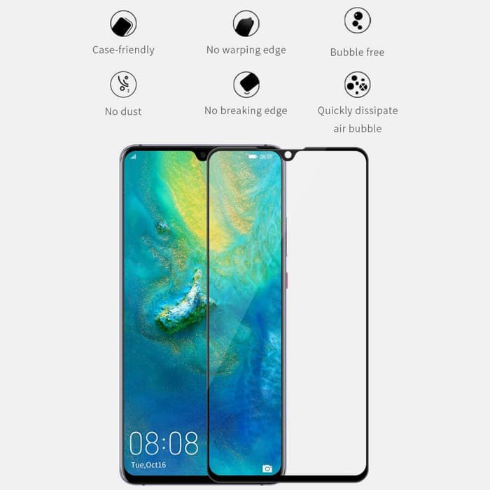 Huawei Mate 20 X Tempered Glass Full Cover Glue NILKIN XD CP+ Max