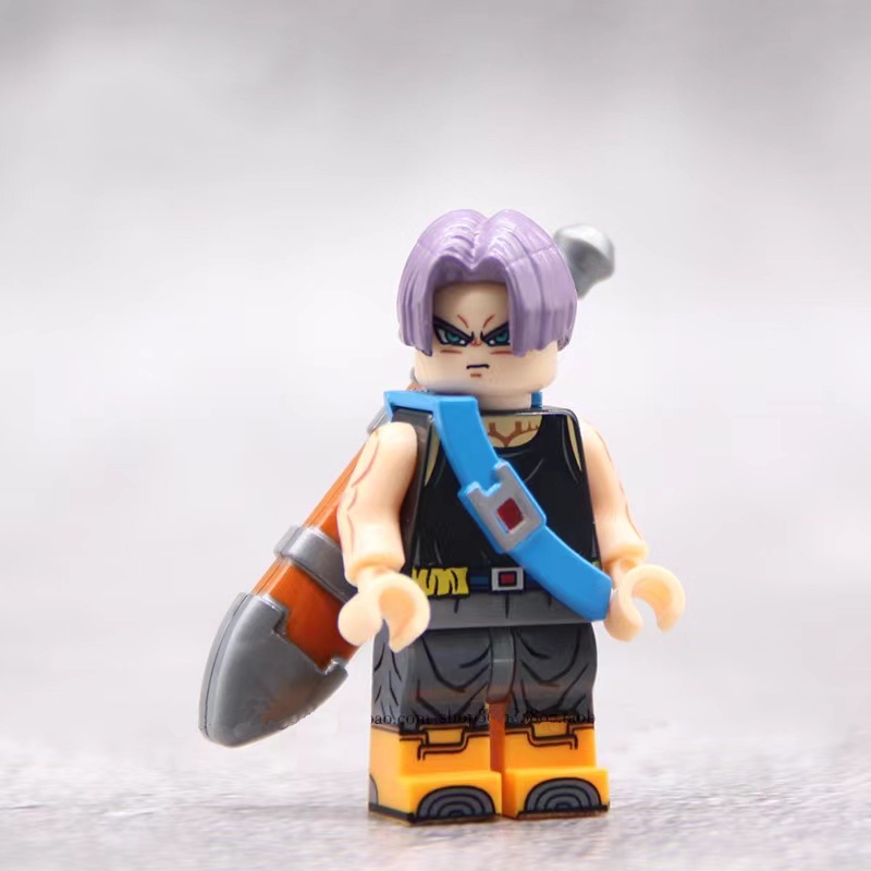 Dragon Ball Minifigures Torankusu Super Saiyan Sarung Mainan Hadiah Anime Angka Mini KT1020