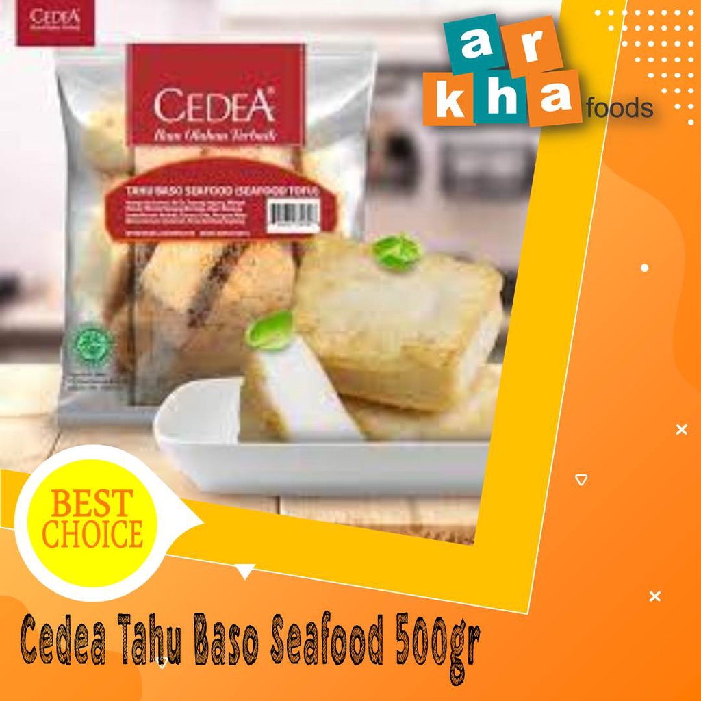 

Cedea Tahu Bakso Seafood 500gr olahan ikan seafood Frozenfood