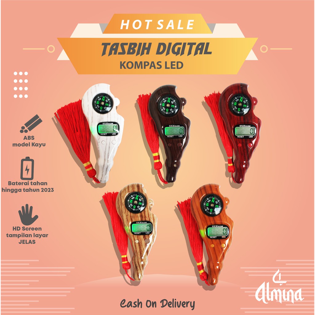 ZIKIR DIGITAL TASBIH DZIKIR DIGITAL ALAT HITUNG ZIKIR DZIKIR ALMINA