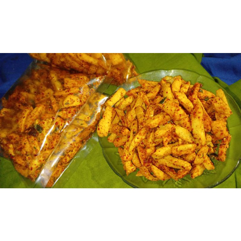 

Basreng (Baso Goreng) 150gram SUPER Pedas Asin gurih
