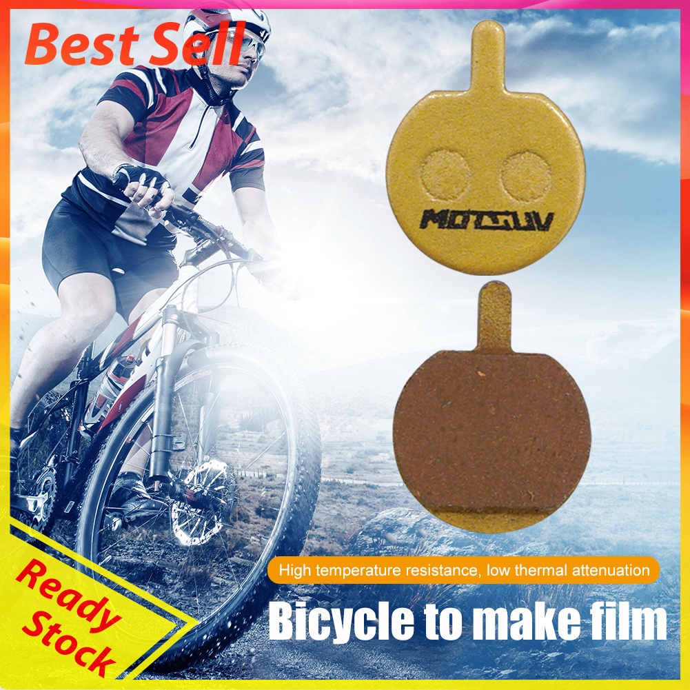 MOTSUV 1 Pair MTB Bike Disc Brake Pads Metal Cycling Hydraulic Disc Pads