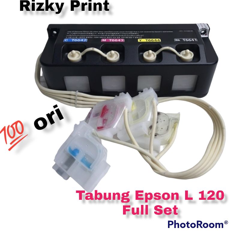 Jual Tabung Tinta Epson L 120 L 121 Original Murah Shopee Indonesia 4014