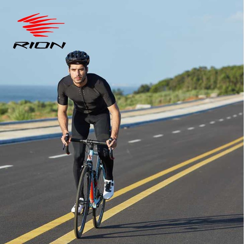 RION Men Relective Jersey Sepeda Pria Baju Sepeda ketat