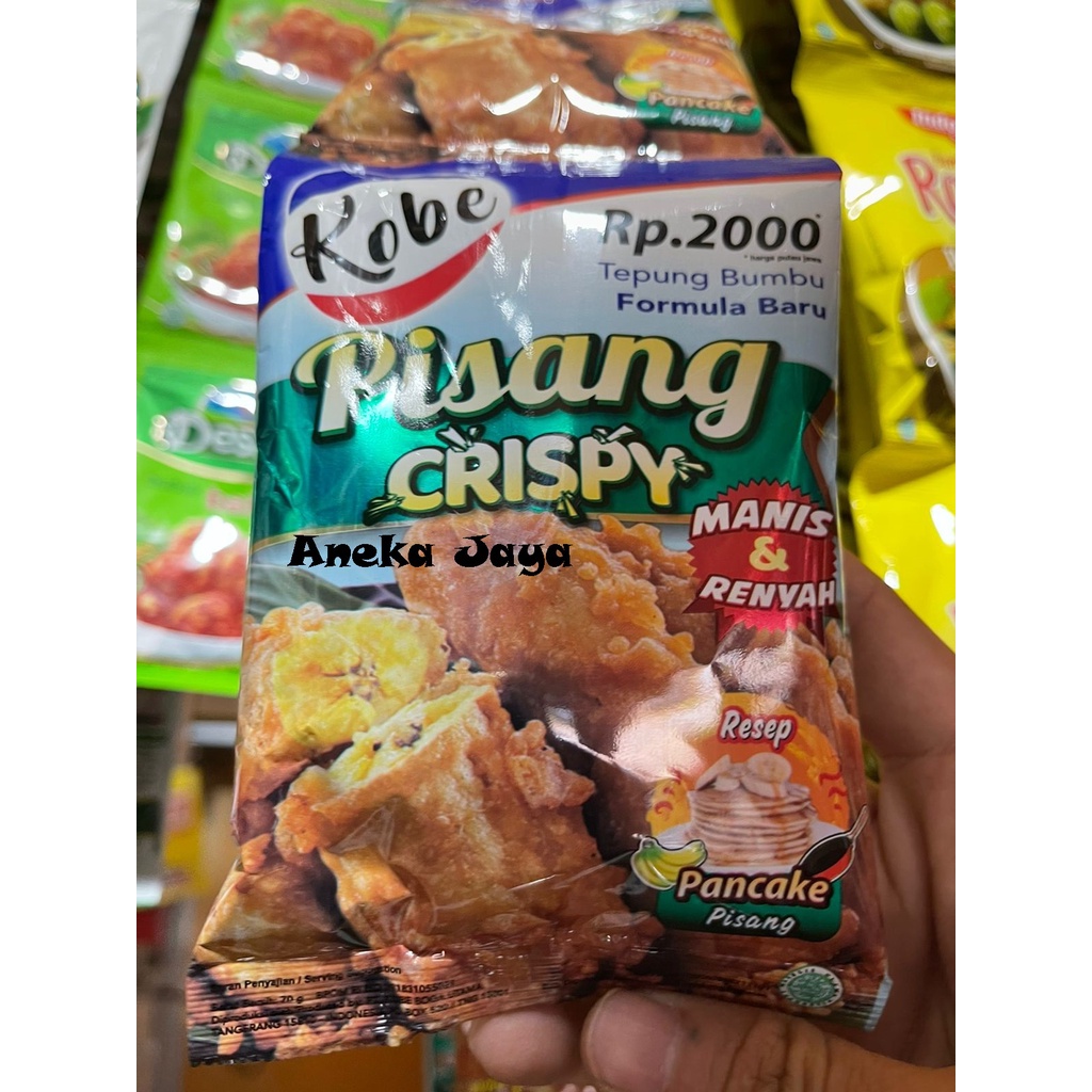 

Tepung Bumbu Kobe Pisang Crispy 1 Rc