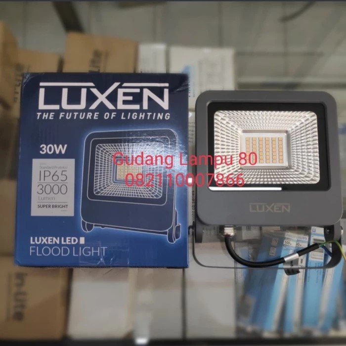 Lampu sorot ip65 30watt Luxen - Putih