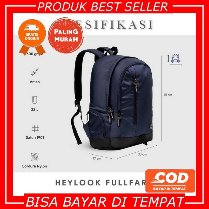 Tas Punggung Distro Bloods Tas Ransel Pria Punggung Tas Backpack Kerja Kantor Murah Gendong Sekolah 