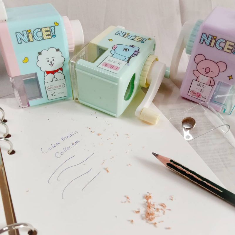 

Serutan Meja BTS/sharperner/Serutan Putar