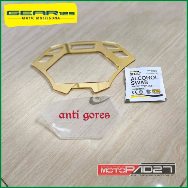 Garnis Garnish Antigores Cover Speedometer Yamaha Mio Gear 125 Premium