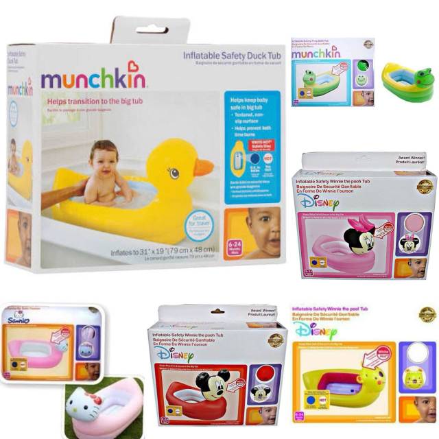 Munchkin bak mandi bayi,  kolam renang bayi