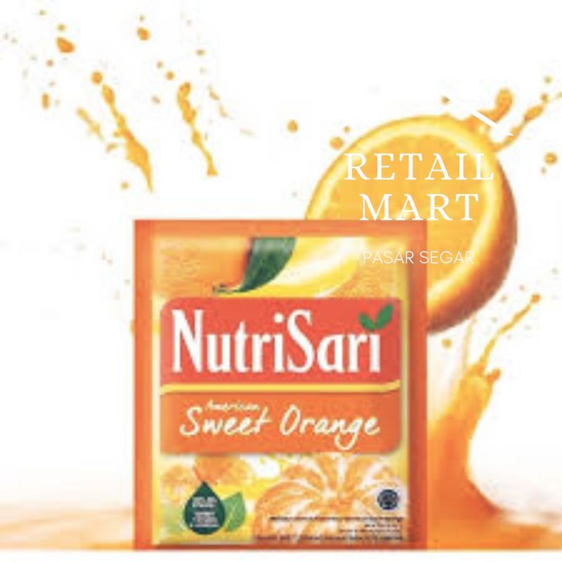 

Nutrisari sweet orange 10 sachet