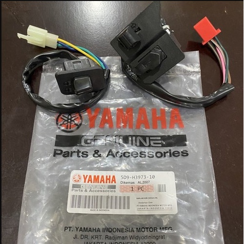 Saklar Kiri Yamaha VEGA ZR Holder Tombol Lampu Dim Klakson Sen 5D9