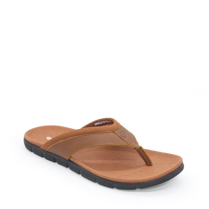 Sandal Kulit Pria OBSESSION Arnold 101 Tan