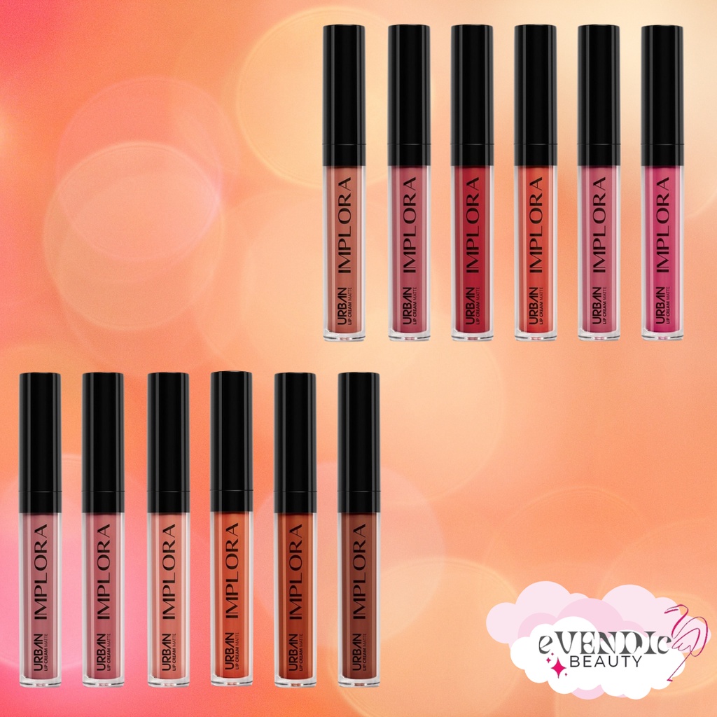 LIPSTIK Implora Lip Cream Terra Lipmatte - Implora Urban Lip cream matte