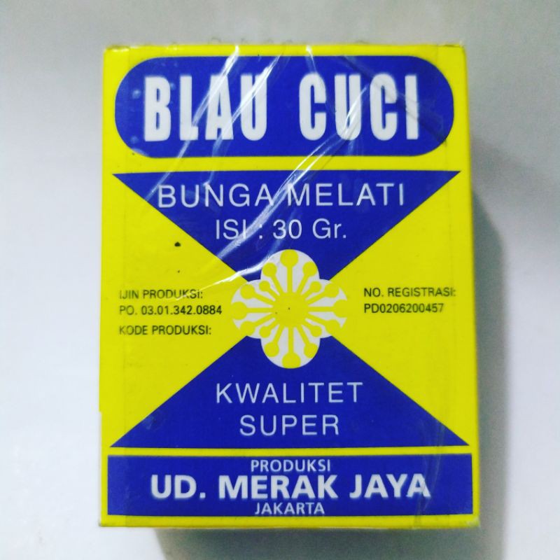 Blau/ Blao /bulao Cuci Bunga Melati 30 Gr