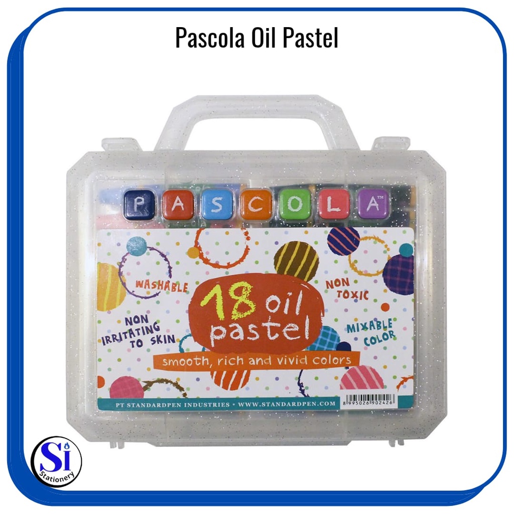 

Crayon Oil Pastel Pascola 18 Warna/Pascola Oil Pastel 18 Colours