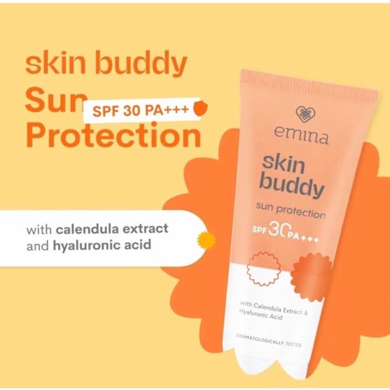 ❤️ MEMEY ❤️ EMINA Sun Protection Sun Battle | Skin Buddy Spf 30 PA+++ | Spf 45 PA+++ 40ml