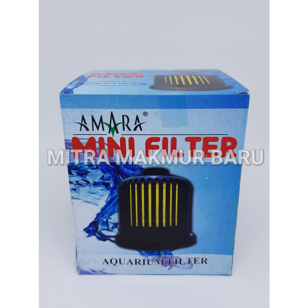 MINI FILTER AMARA AQUARIUM FILTER SIMPLY COMPACT FILTER AMARA Mini Filter Aquarium Akuarium