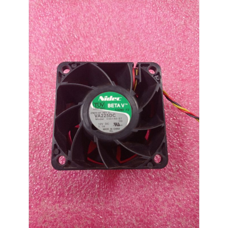 Kipas Nidec Beta V 12v 6cm 1.1A 10300rpm fan highspeed