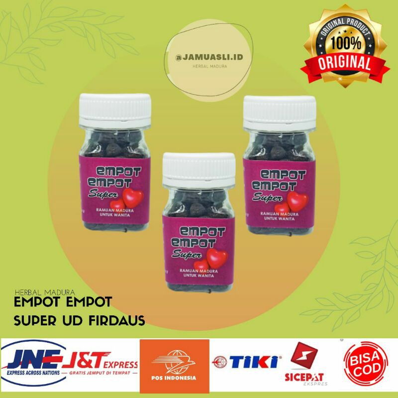 Jamu wanita empot empot super / jamu keputihan