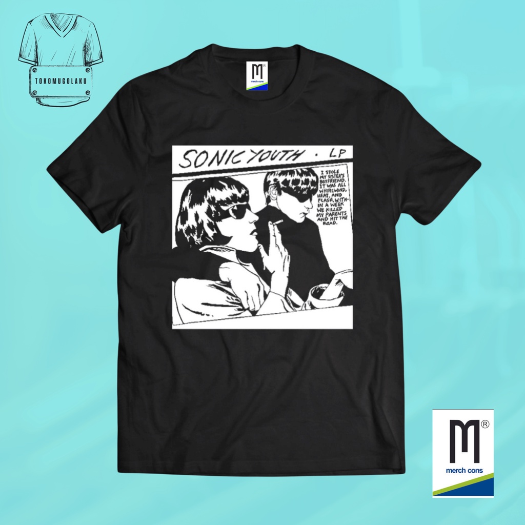 KAOS BAND SONIC YOUTH / KAOS MUSIK / KAOS BOOTLEG / MERCHCONS APPAREL / CODE HM18