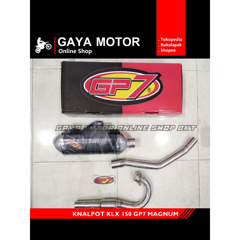 KNALPOT GP7 Kawasaki KLX Magnum