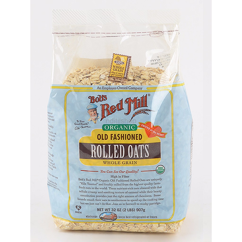

Bob's Red Mill Organic Old Fashioned Rolled Oats 907 gr | BRM OG OAT