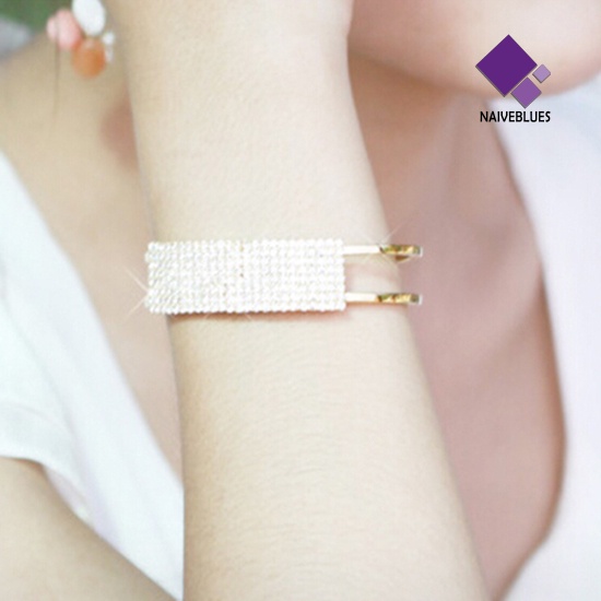 Gelang Bangle Kristal Elegan Untuk Wanita