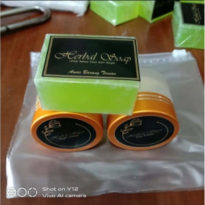 Cream Herbal Super Gold // Paket Lengkap Cream Herbal Gold Super