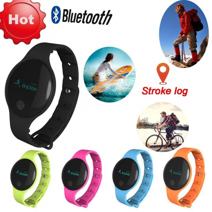 TLW08 - Colorful Bluetooth Waterproof Touch Screen Smart Bracelet