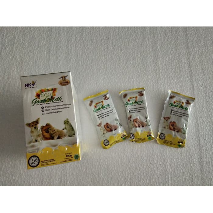 SUSU ECO MILK GOAT 20GR ( UNTUK ANJING )