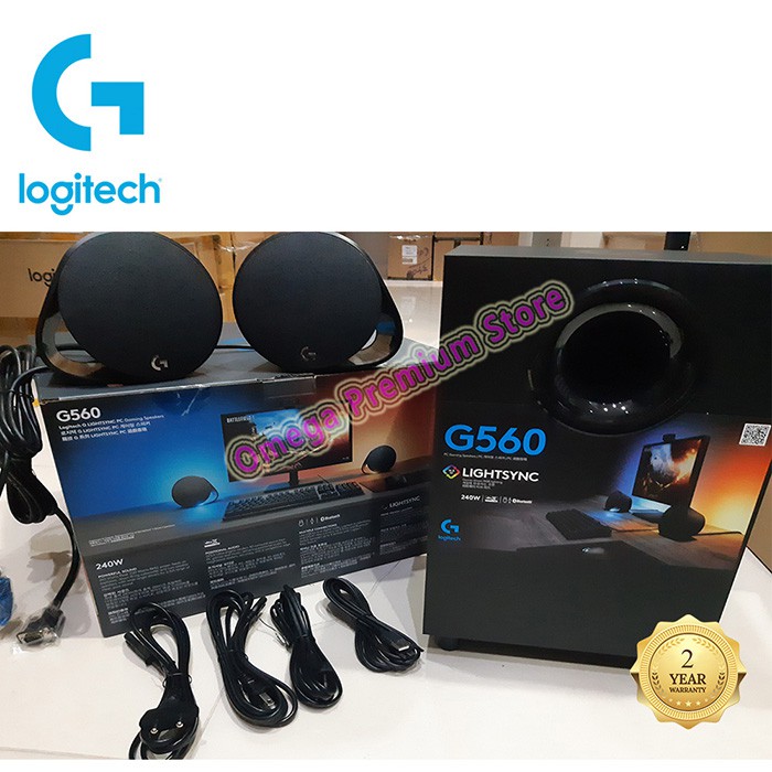logitech g560 bluetooth