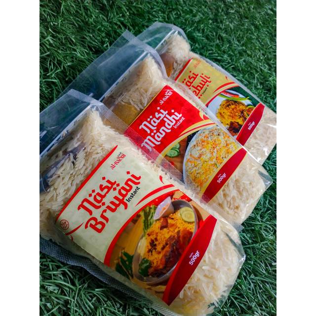 

NASI BRIYANI (Nasi instan Khas Timur Tengah)-500gram