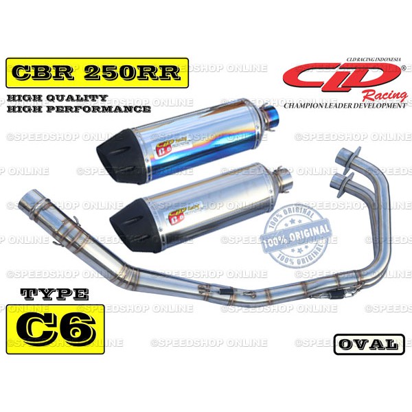 Knalpot CLD CBR250RR Type C6
