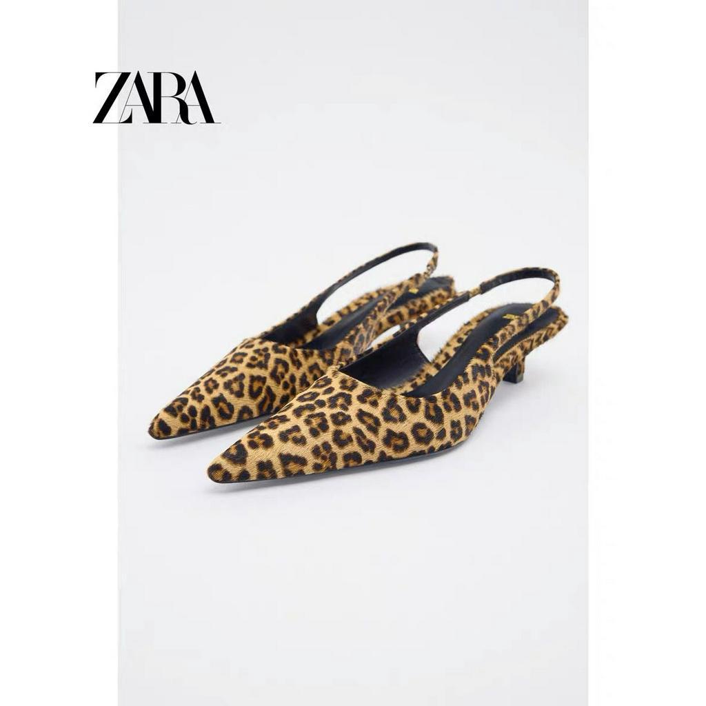 ZR 1933 Leopard suede Heels