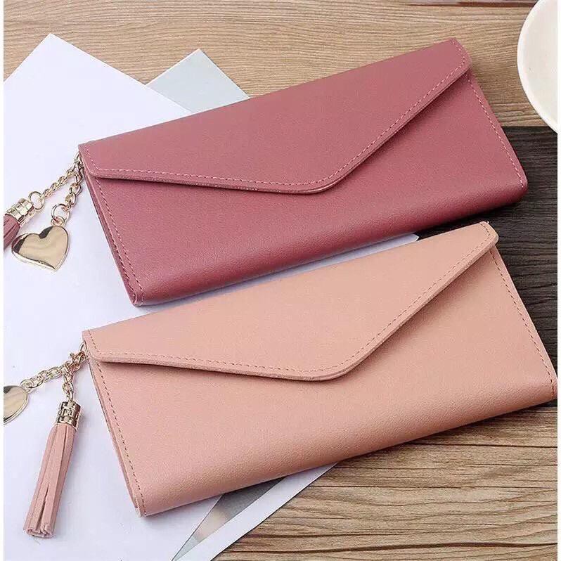 Dompet Wanita Panjang Dompet Import Termurah Lucu Dompet Fashion Korea Wanita