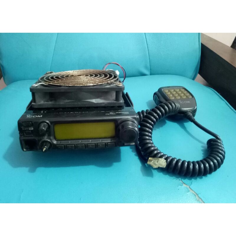 Icom ic 2200H black series cpu silver tdk bisa airband siap pakai