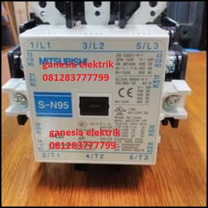 Kontaktor / Contactor Mitsubishi S-N95 Sn-95 Sn 95 Sn95 220V