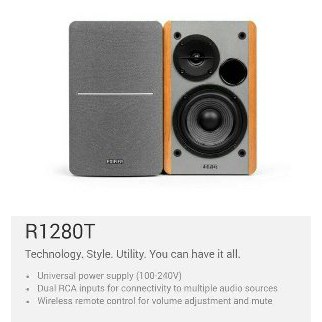 SPEAKER EDIFIER  R1280T BEST SPEAKER AKTIVE