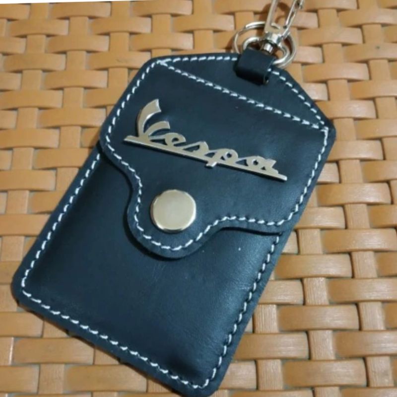 Vespa Dompet Gantungan Leather Kunci STNK SUrat Mods Gs Lambretta